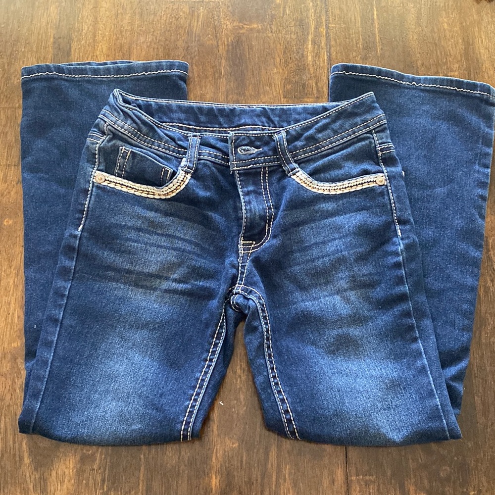 Girls size 7 jeans. Faded Glory